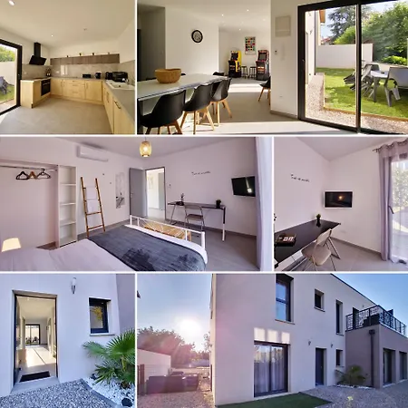 Urban #150m2 #6ch #climatisation #parking Bed & Breakfast Vénissieux